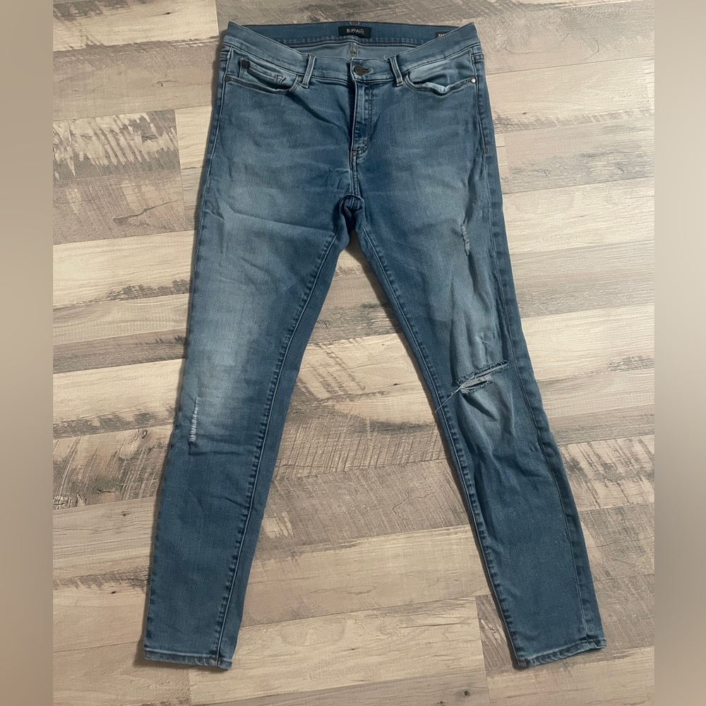 Buffalo David Bitton jeans mid rise skinny stretch size 30
